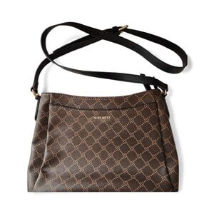 Nine West Brown‎ Crossbody Bag